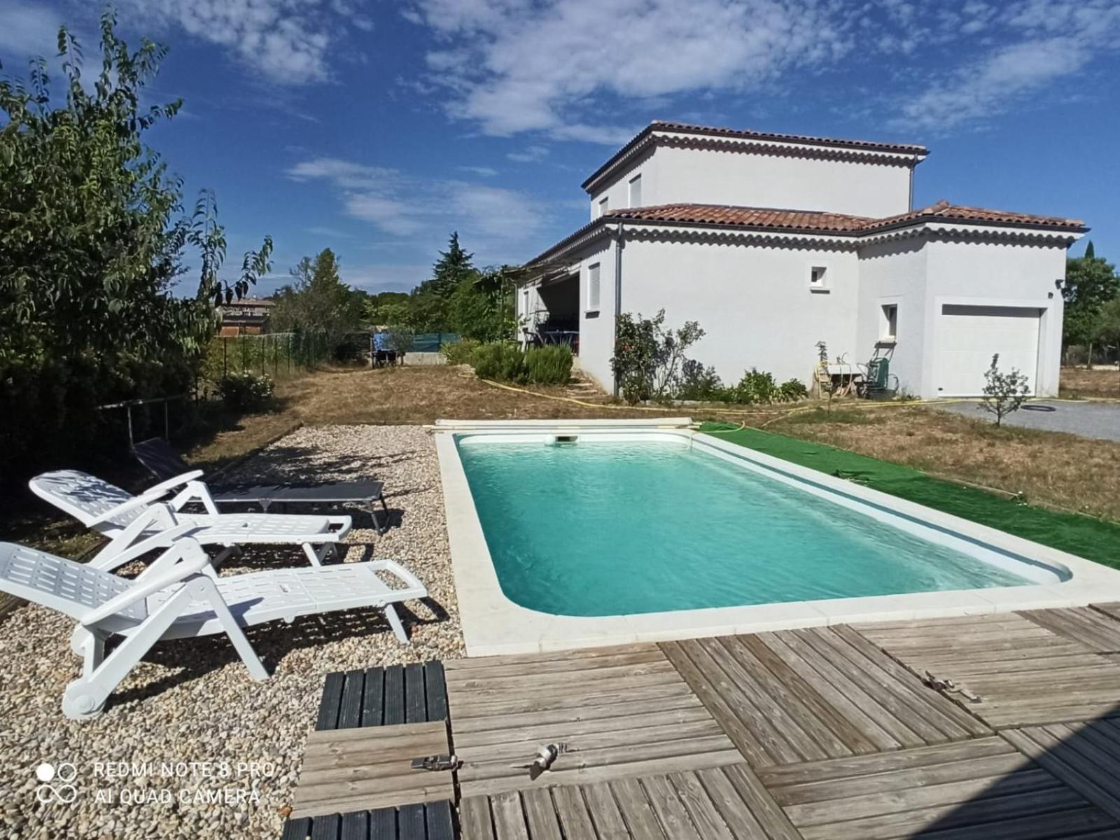 Maison Sud Ardeche Lavilledieu Lavilledieu  Exteriör bild